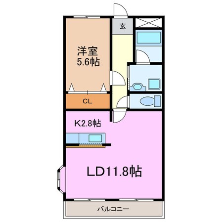 プティエシャトーの物件間取画像